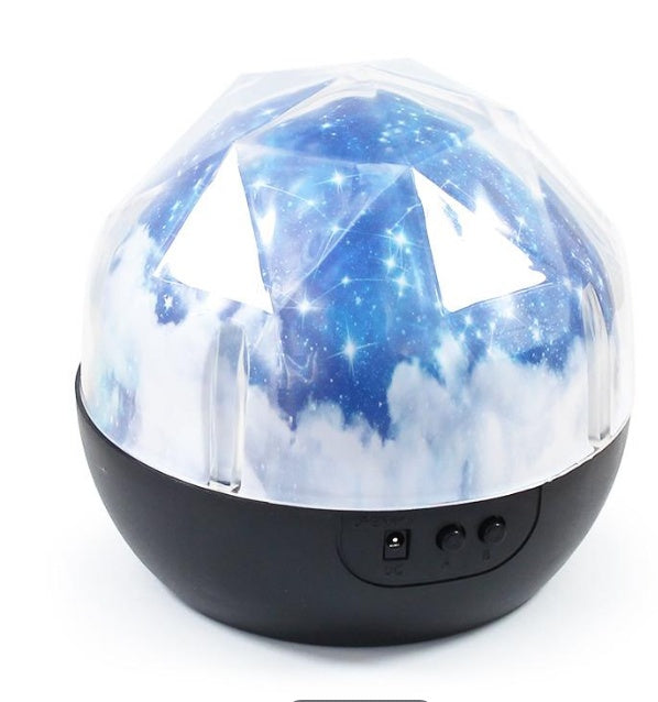 “Galaxy Projector Lamp – Rotating Starry Sky Night Light for Kids & Bedrooms”