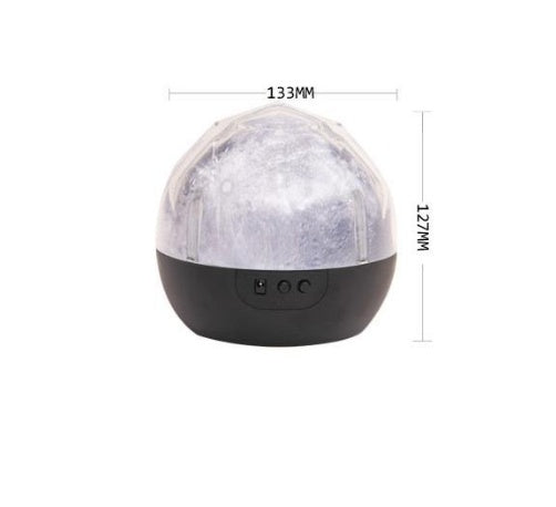 “Galaxy Projector Lamp – Rotating Starry Sky Night Light for Kids & Bedrooms”